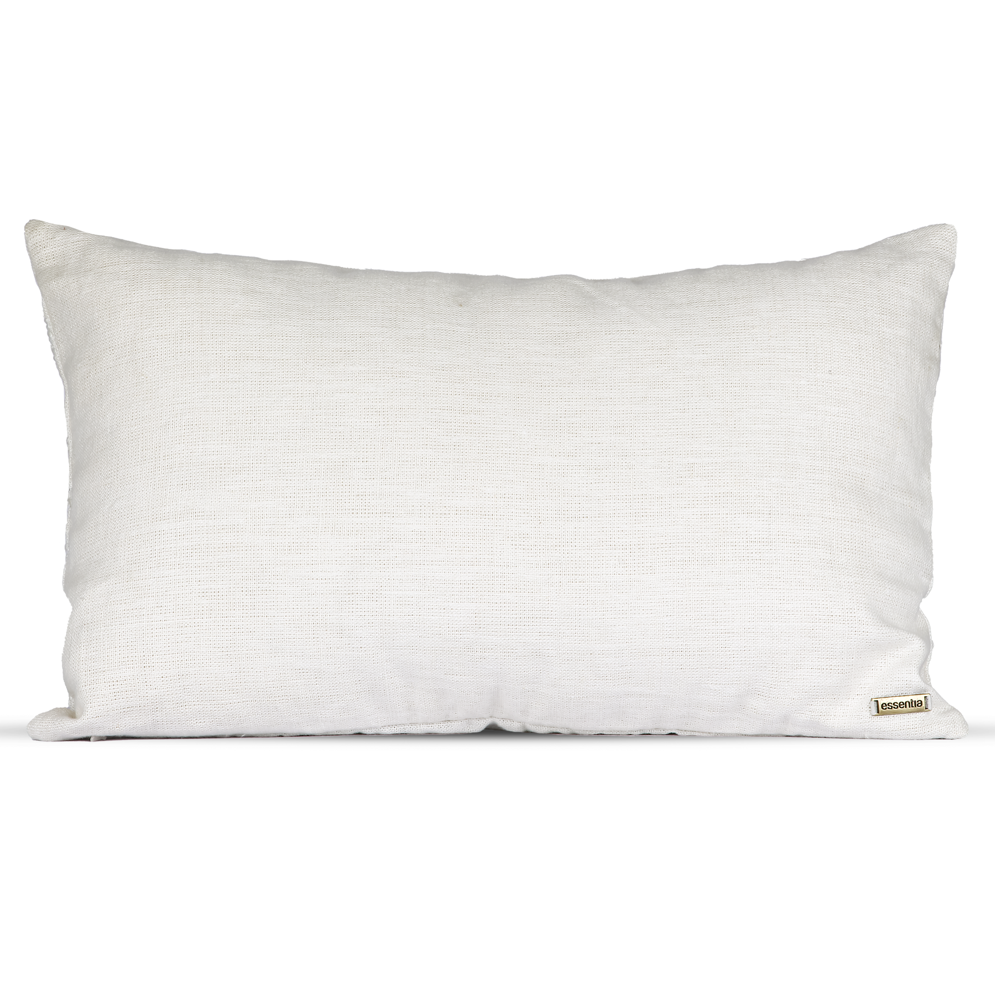 Geometric Maze Cushion Cover- off white