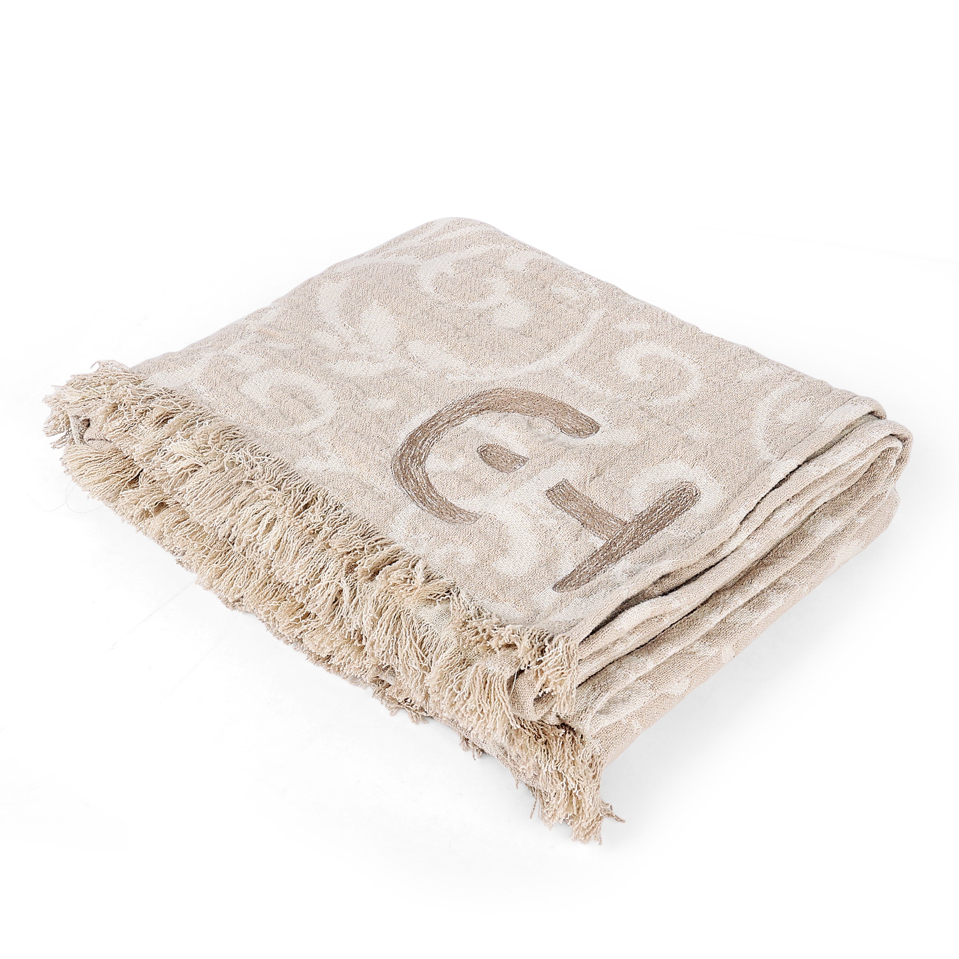 Coastal Breeze woolen Throw