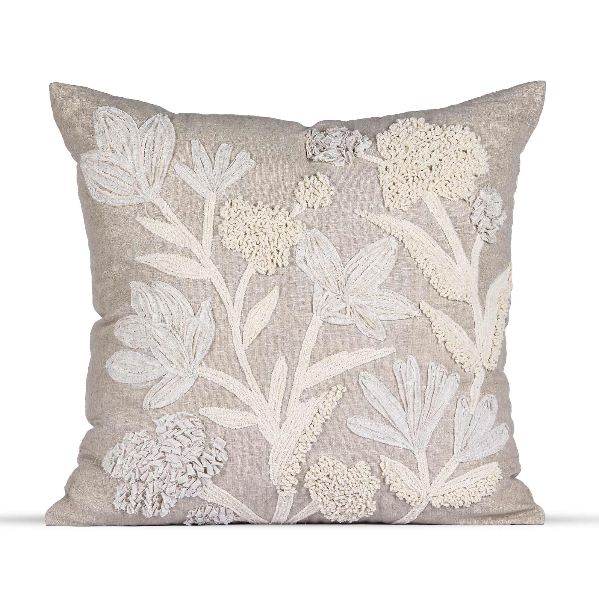 Wildwood Embroidery Linen Cushion Cover