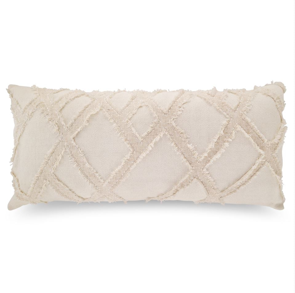 Linen Cozy Geometrics Cushion