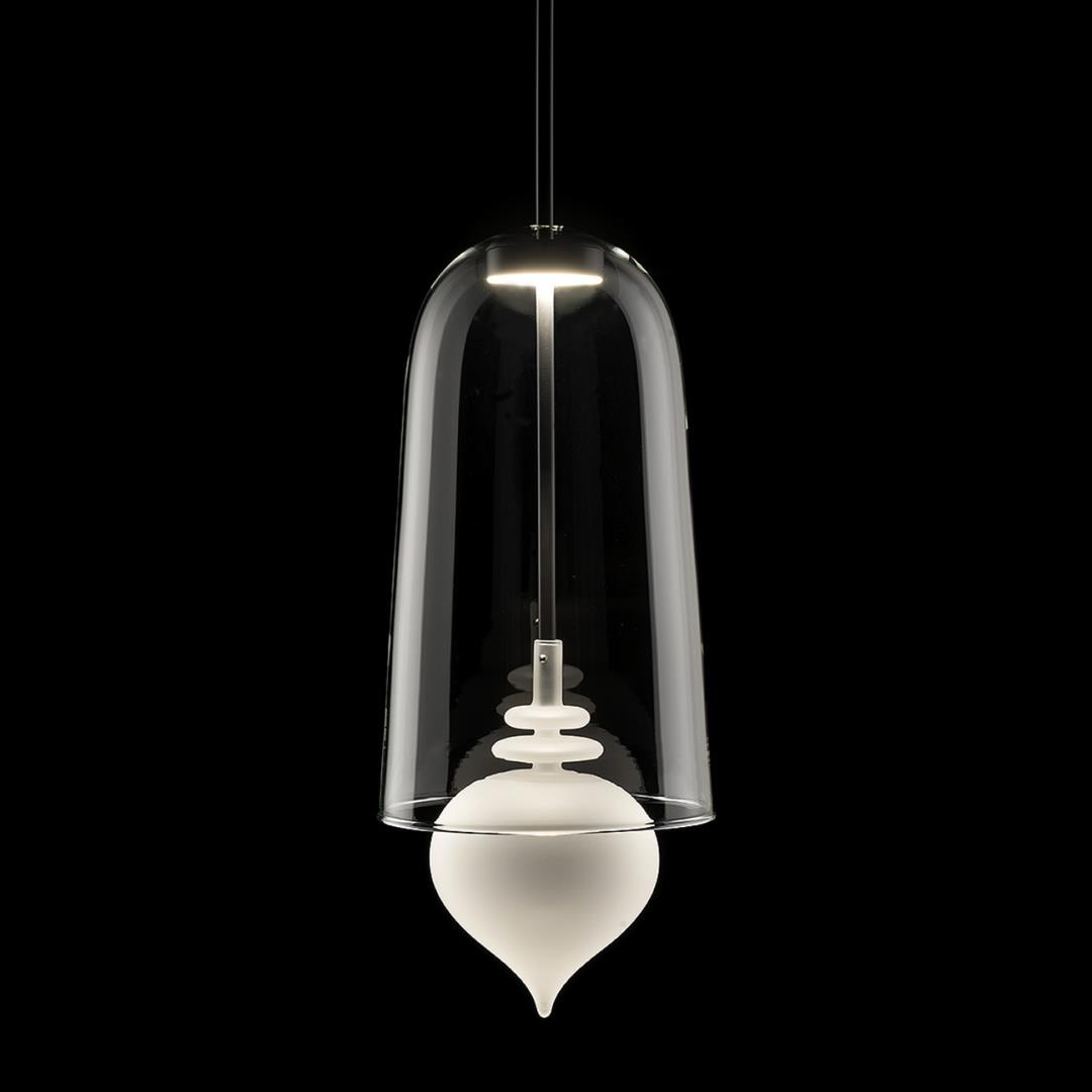 GHANTA SUSPENSION Transparent- Frosted Lamp