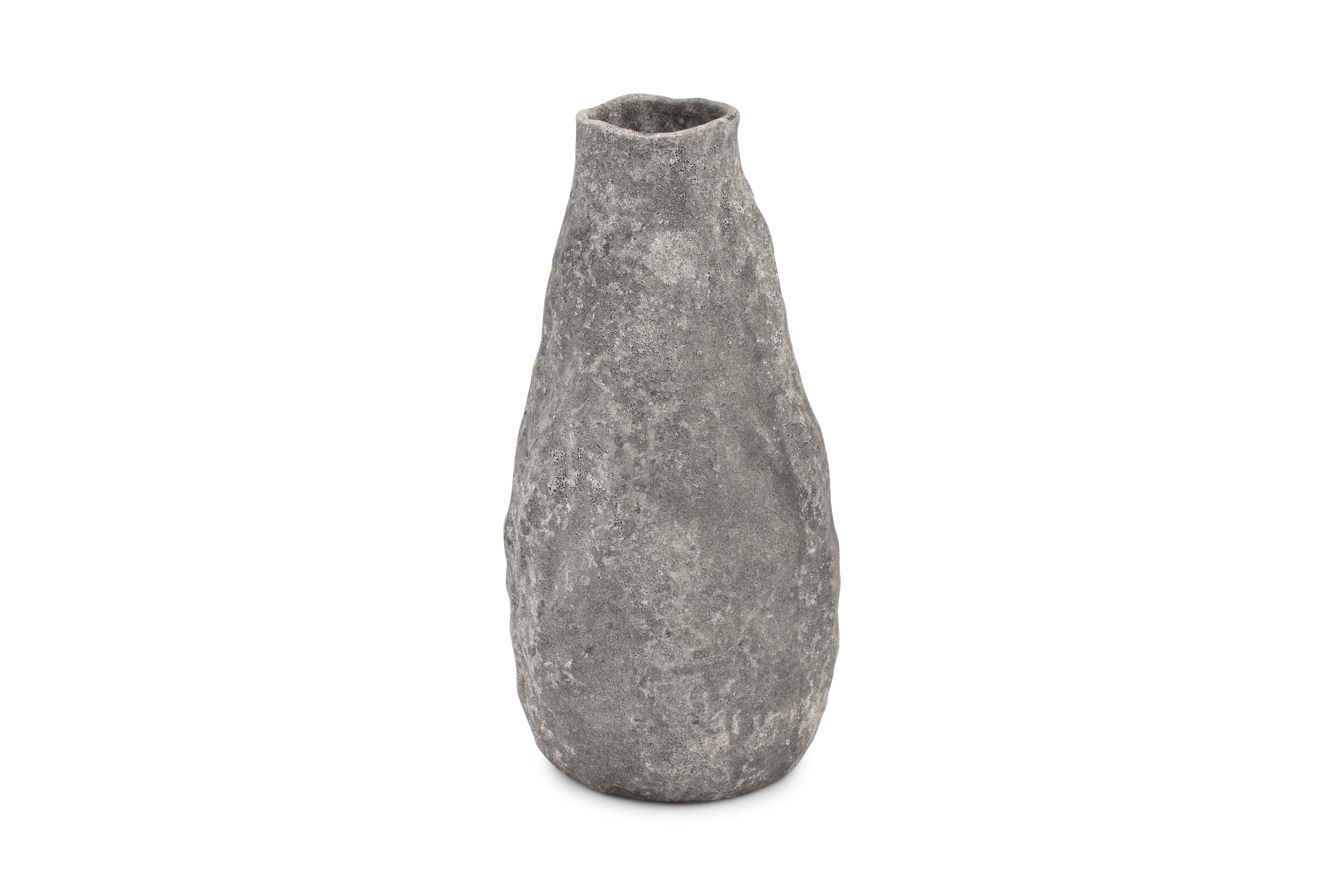 Gray Heaven Stone Vase- big