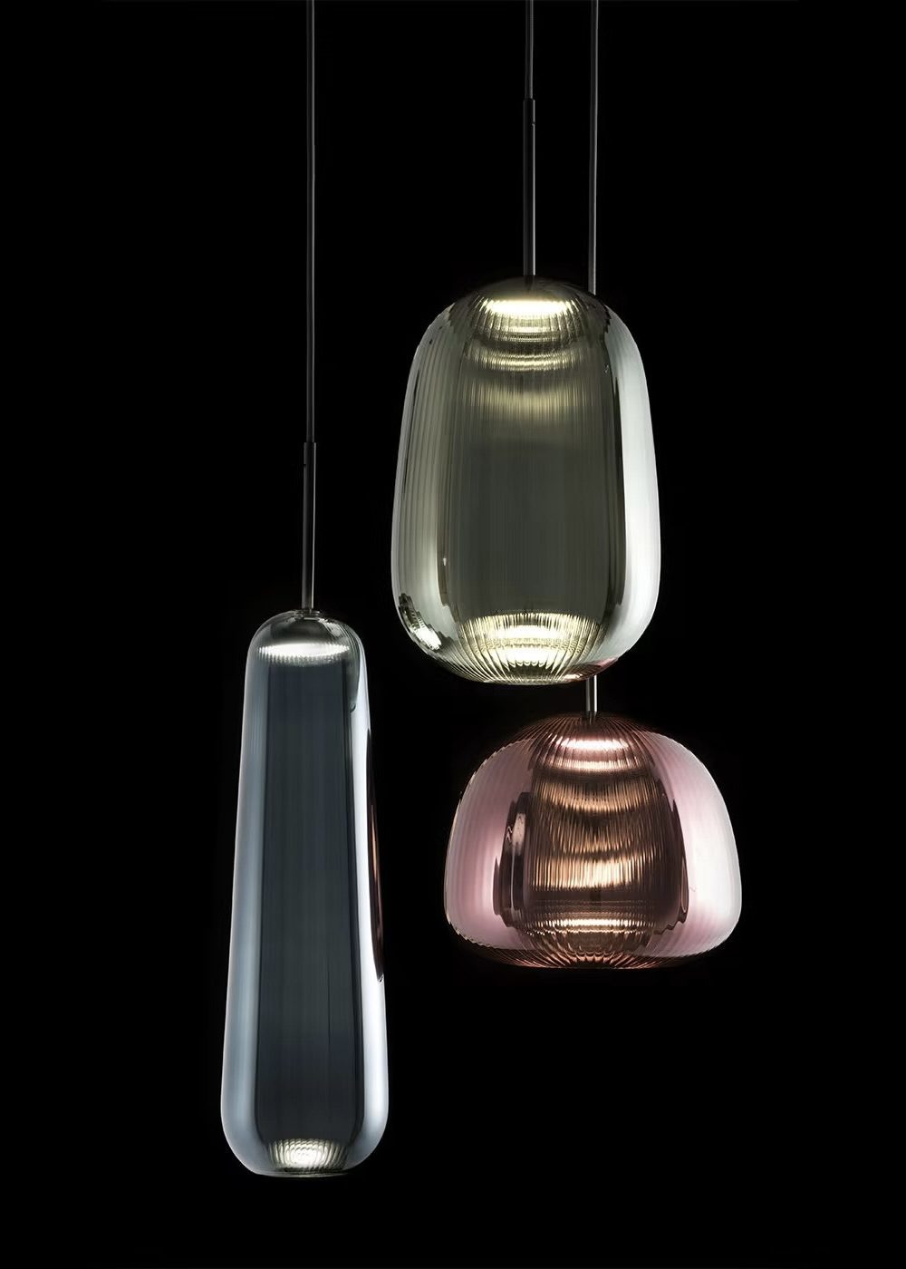 Maat Green Suspension Lamp