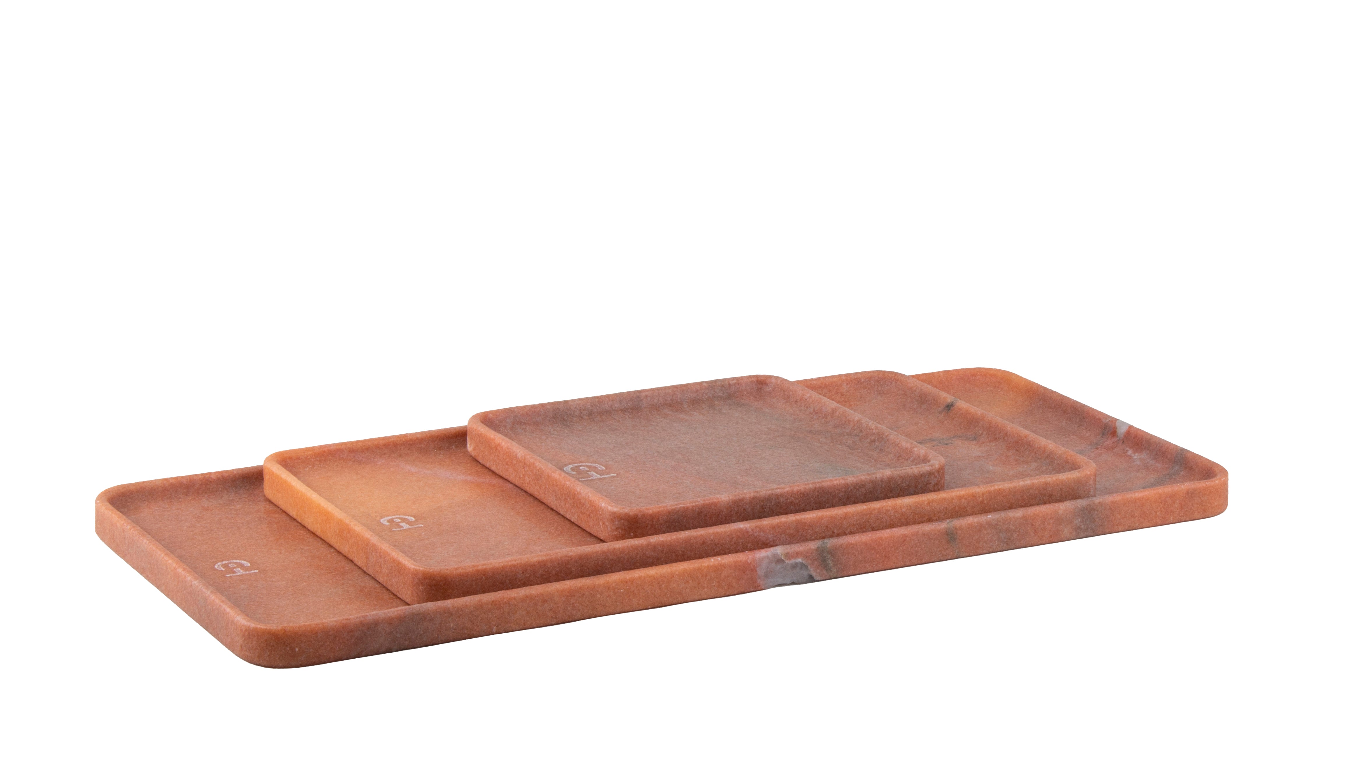 khyber pink stone tray