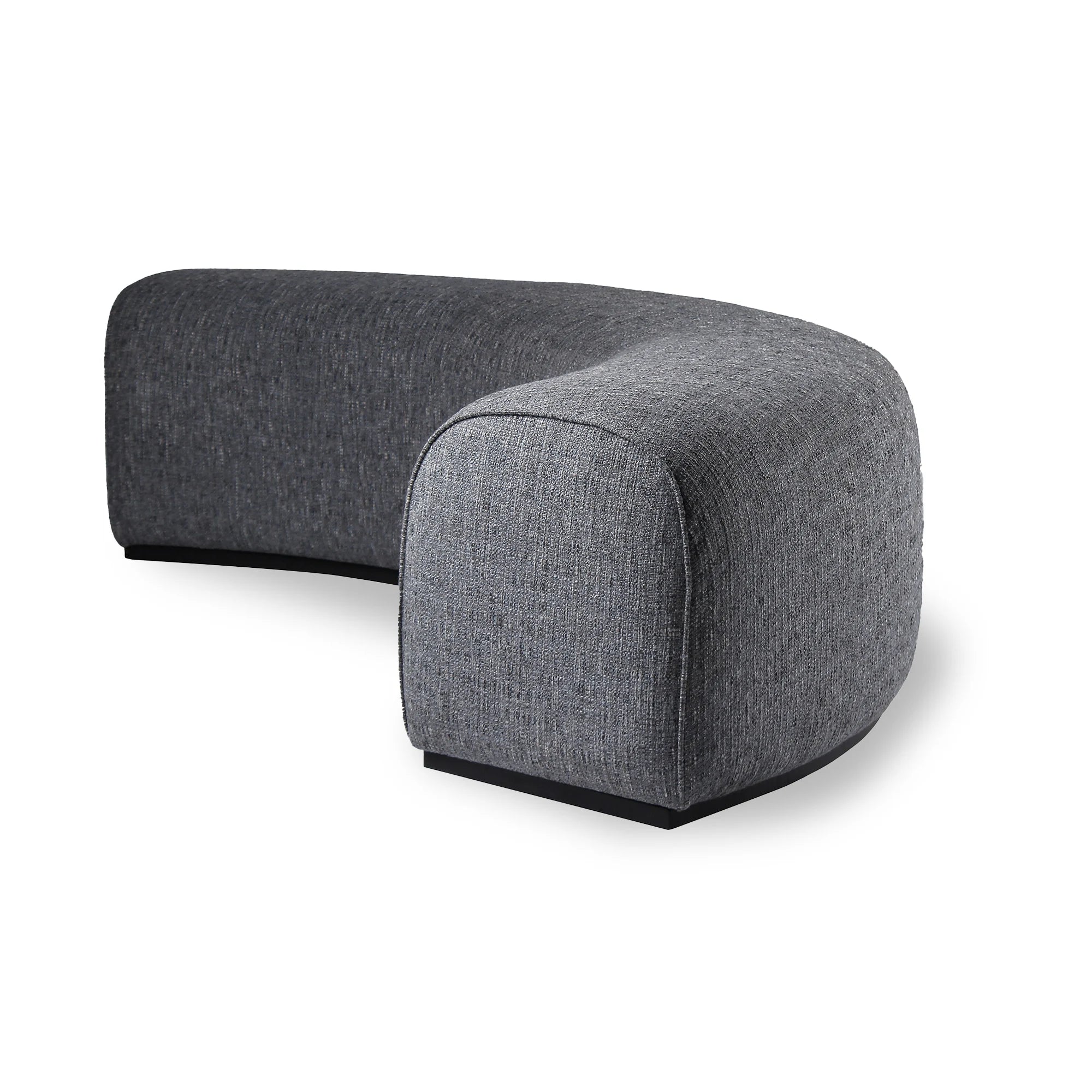 Arcadia Curved Ottoman